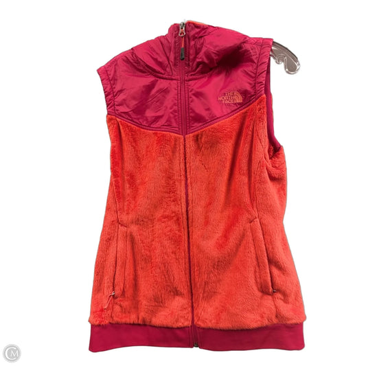 Vest Faux Fur & Sherpa By The North Face In Red, Size: M