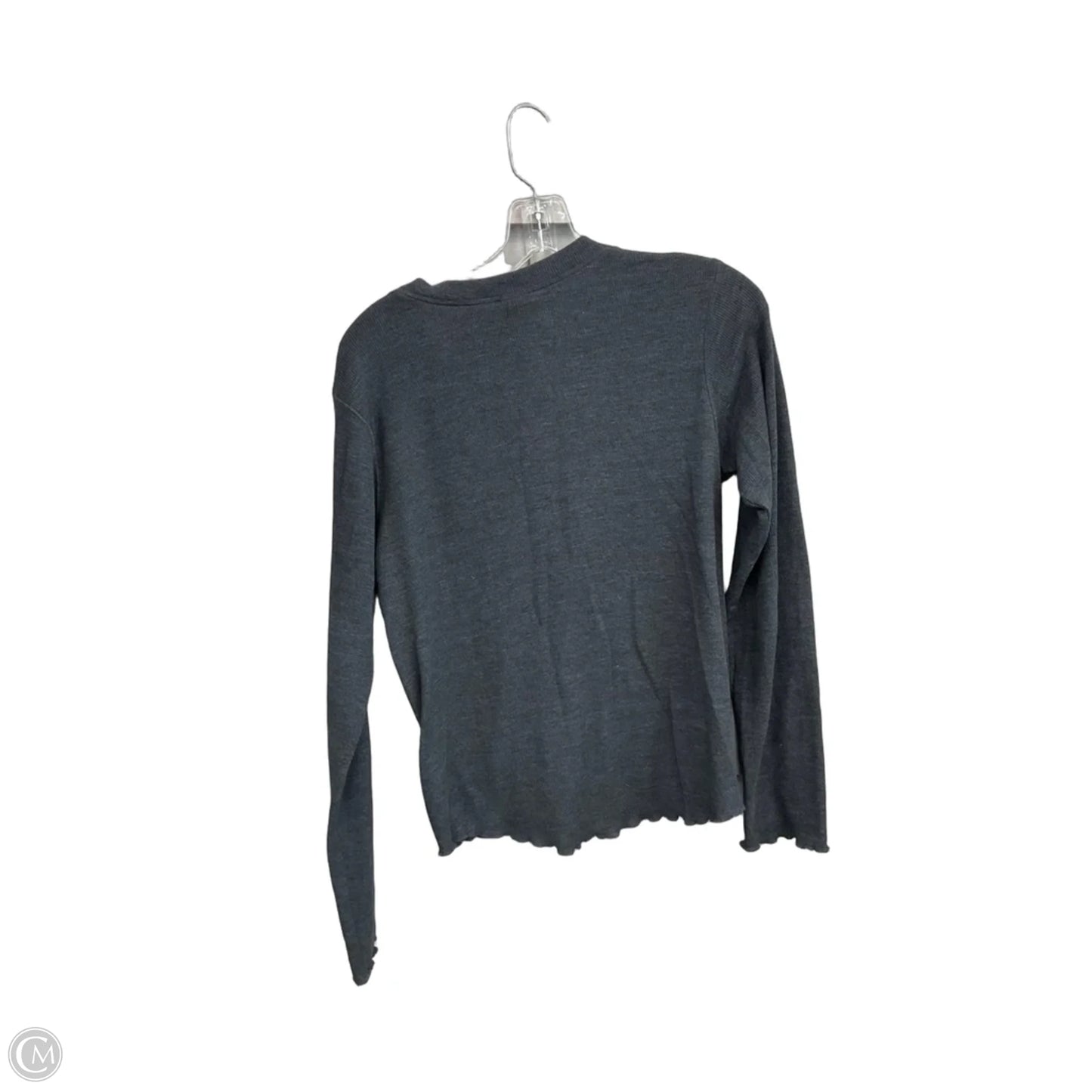 Top Long Sleeve By Nfl In Grey, Size: L