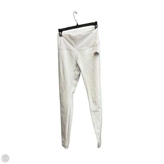 Athletic Leggings By Lululemon In White, Size: 4