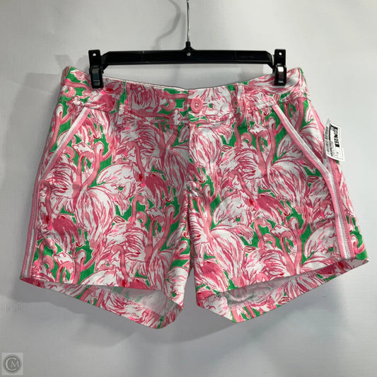 Shorts Designer By Lilly Pulitzer In Geometric Pattern, Size: 10