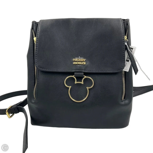 Backpack Leather By Clothes Mentor, Size: Medium
