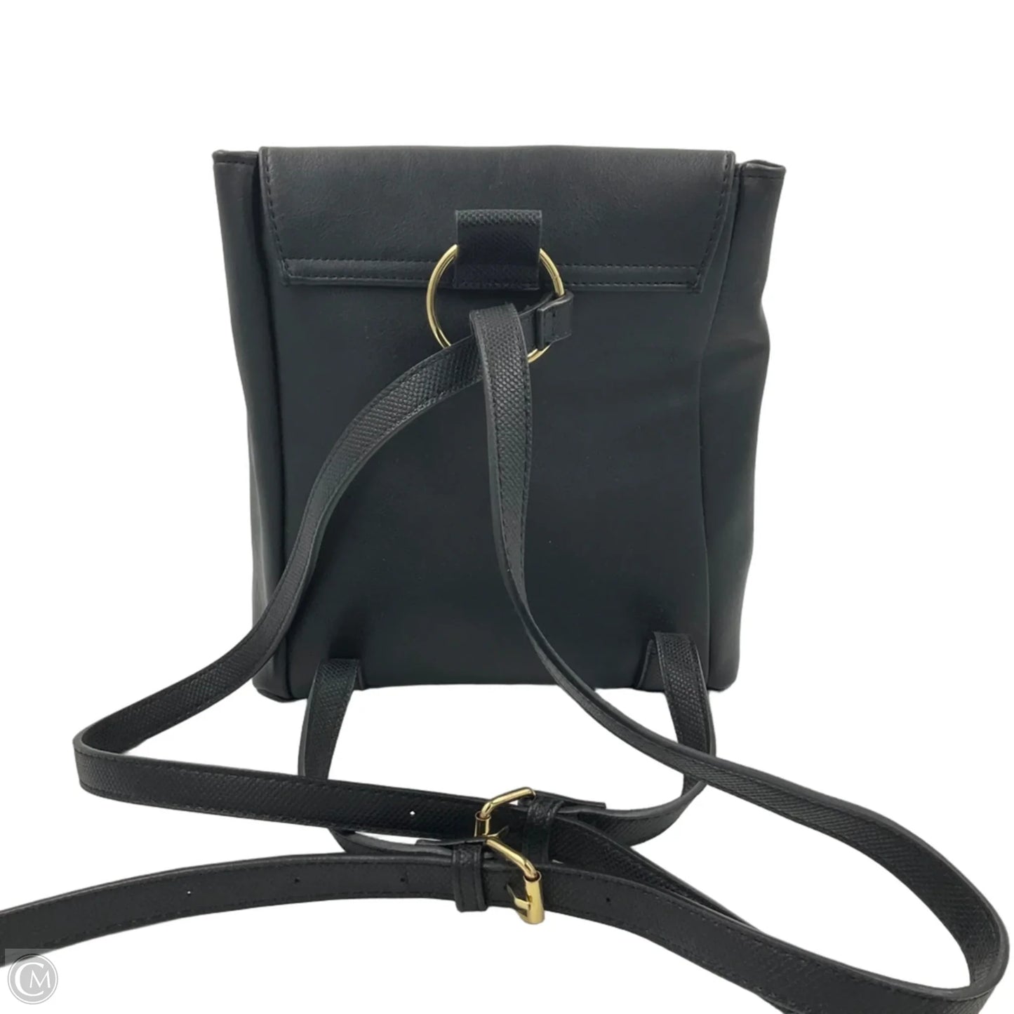 Backpack Leather By Clothes Mentor, Size: Medium