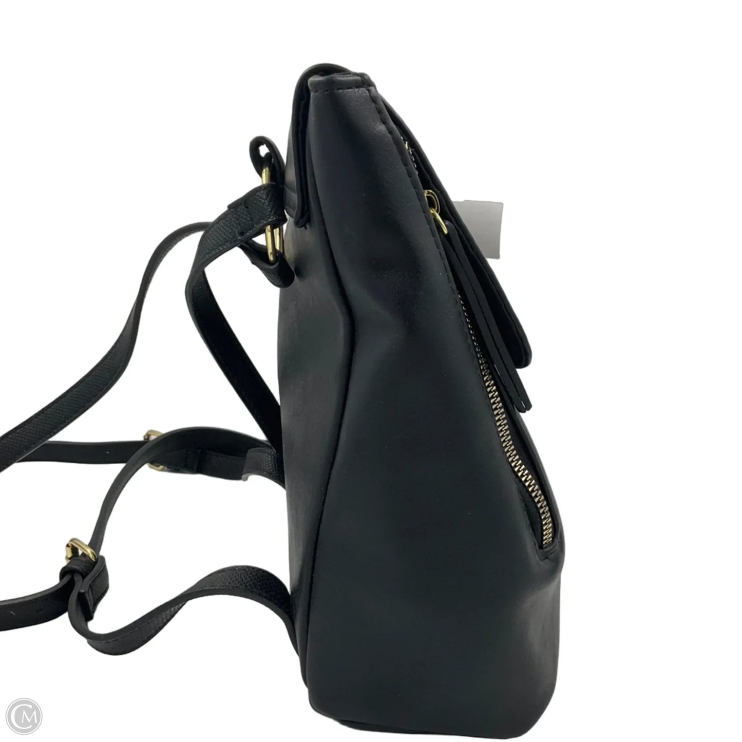 Backpack Leather By Clothes Mentor, Size: Medium