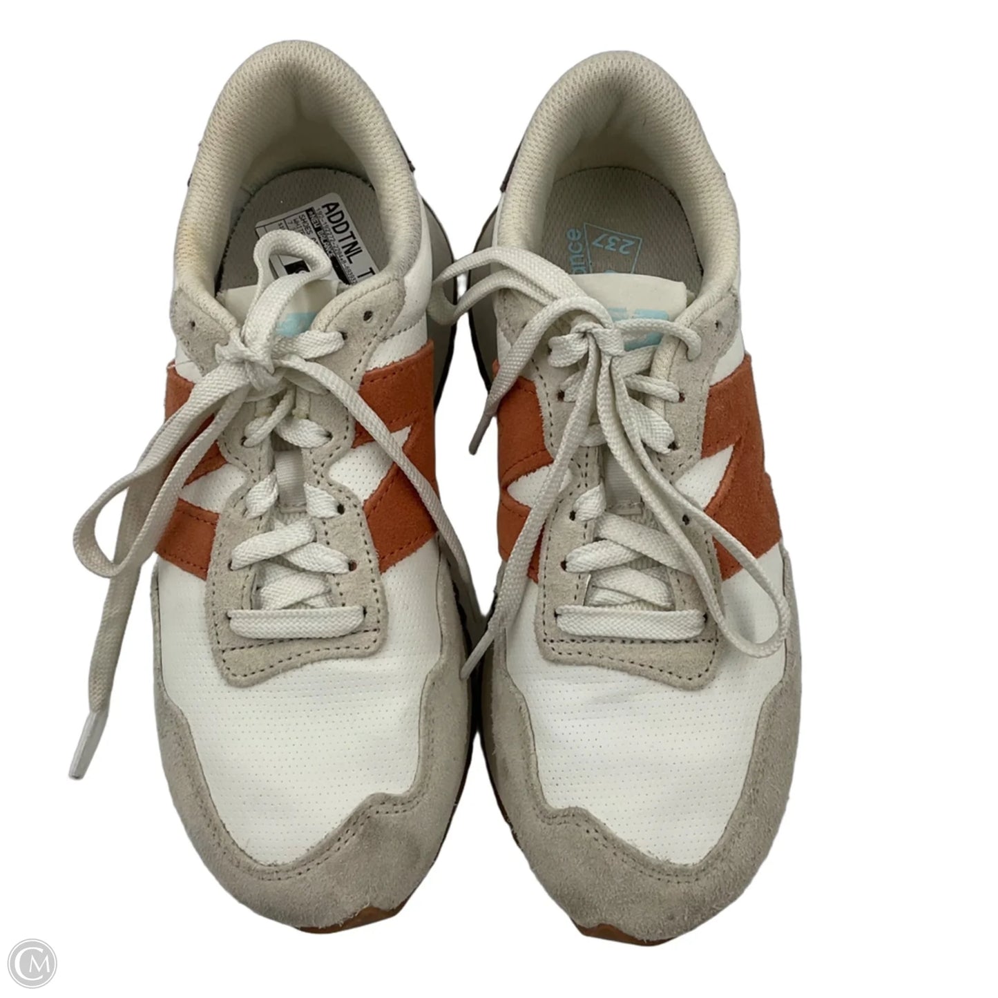 Shoes Athletic By New Balance In White, Size: 7.5