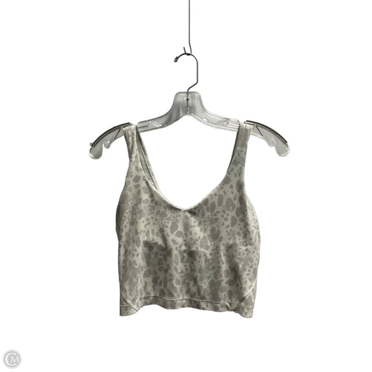 Athletic Tank Top By Lululemon In White, Size: 4