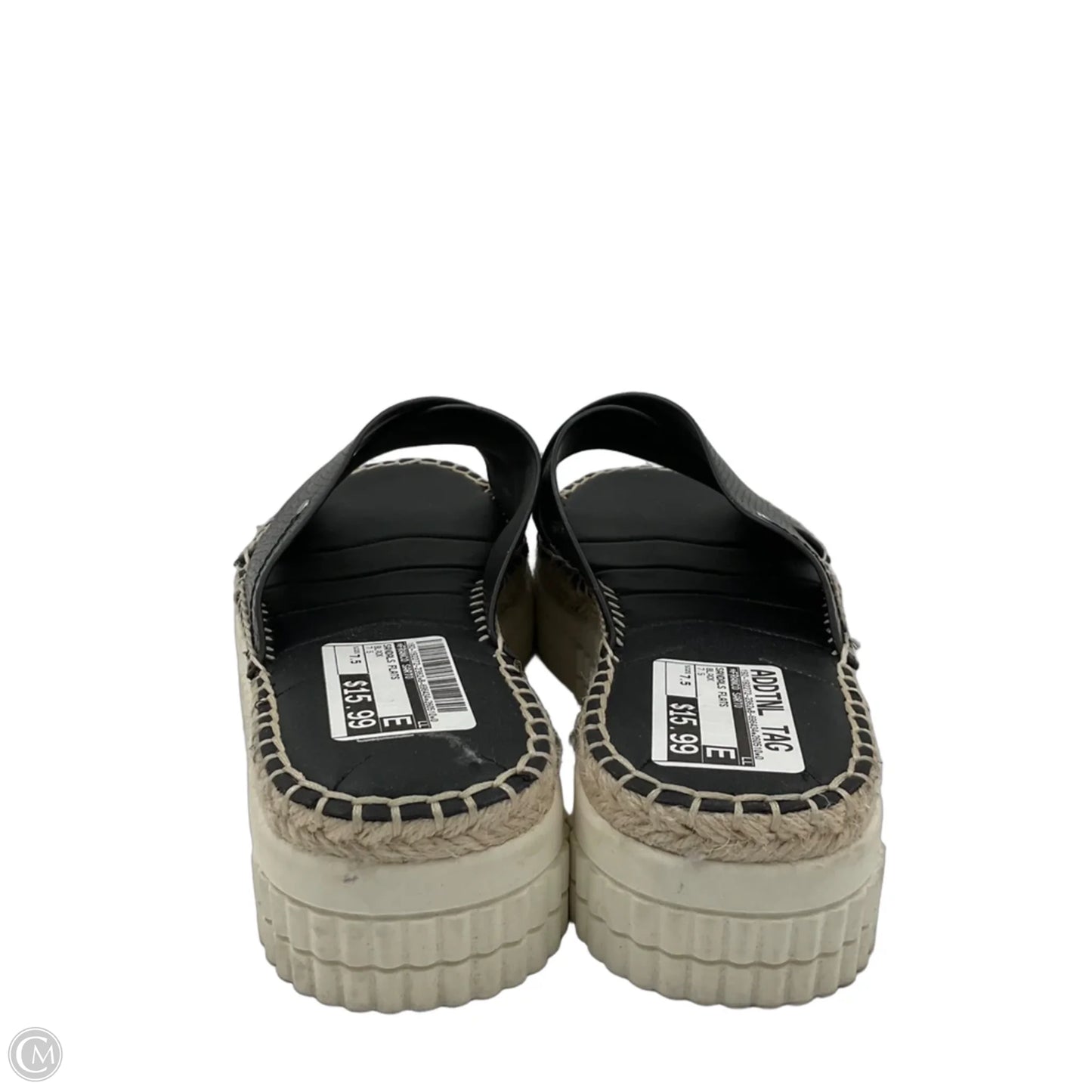 Sandals Flats By Franco Sarto In Black, Size: 7.5