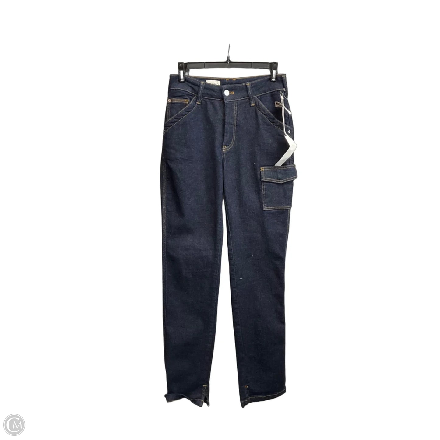 Jeans Straight By Pilcro In Blue Denim, Size: 2