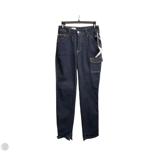 Jeans Straight By Pilcro In Blue Denim, Size: 2