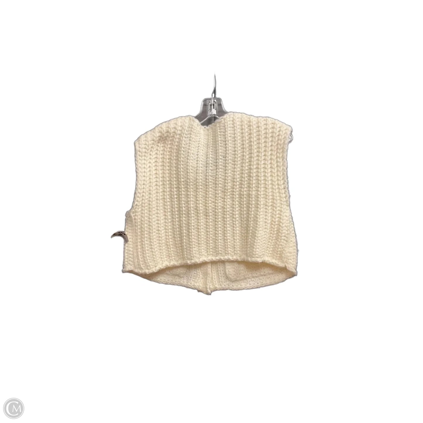 Sweater By Clothes Mentor In White, Size: S
