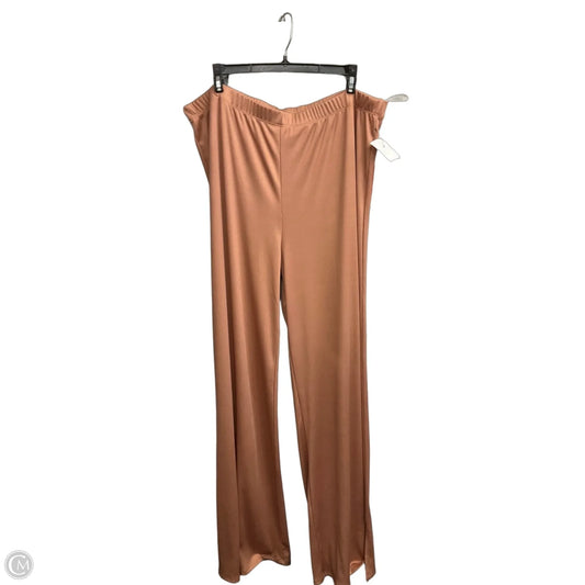 Pants Linen By Arula In Brown, Size: 3x