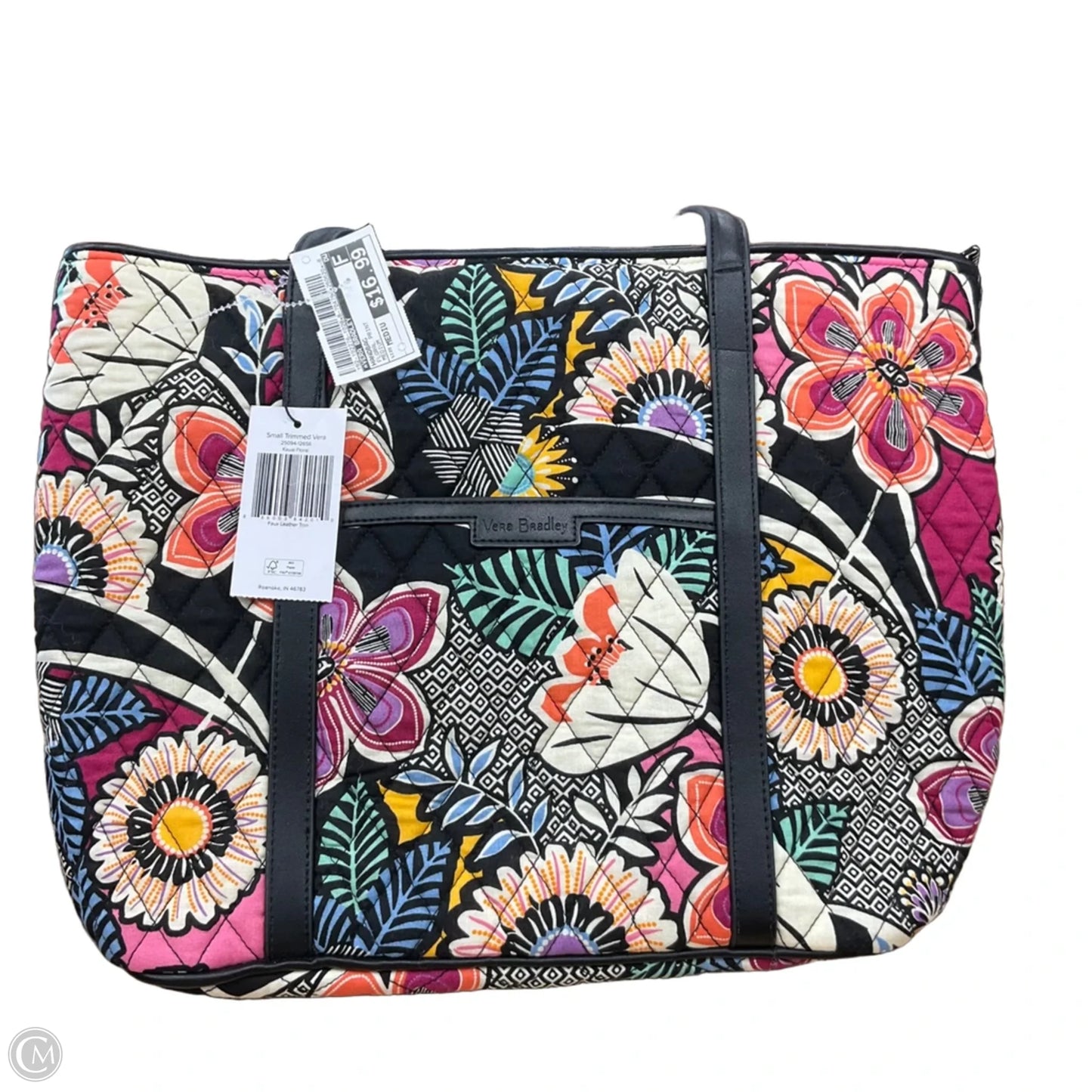 Handbag By Vera Bradley, Size: Medium