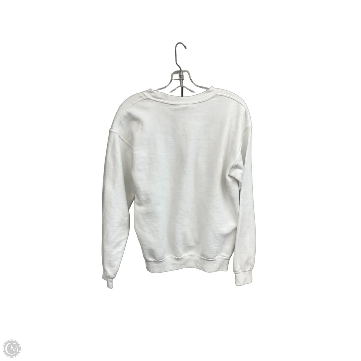 Top Long Sleeve By Gildan In White, Size: S