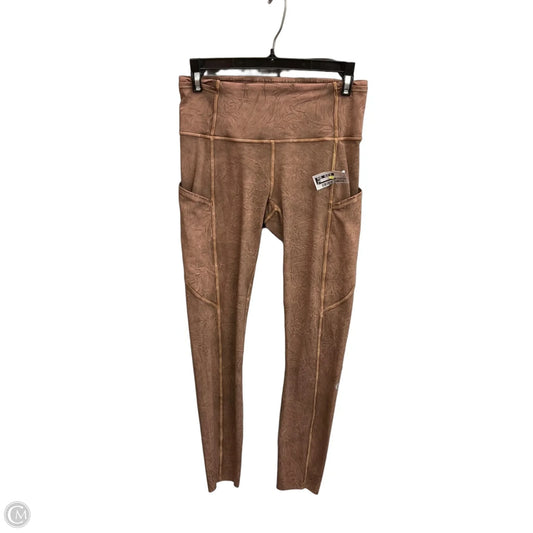 Athletic Leggings By Lululemon In Brown, Size: 6