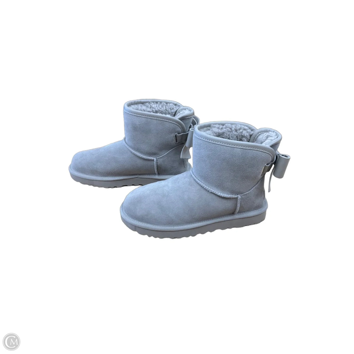 Boots Designer By Ugg In Grey, Size: 6