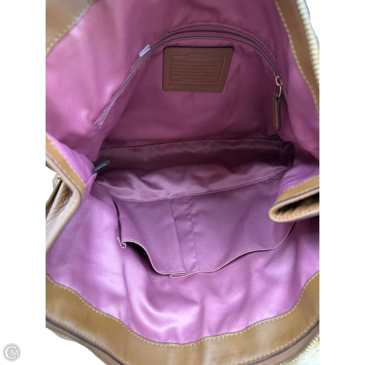 Handbag Designer By Coach, Size: Medium