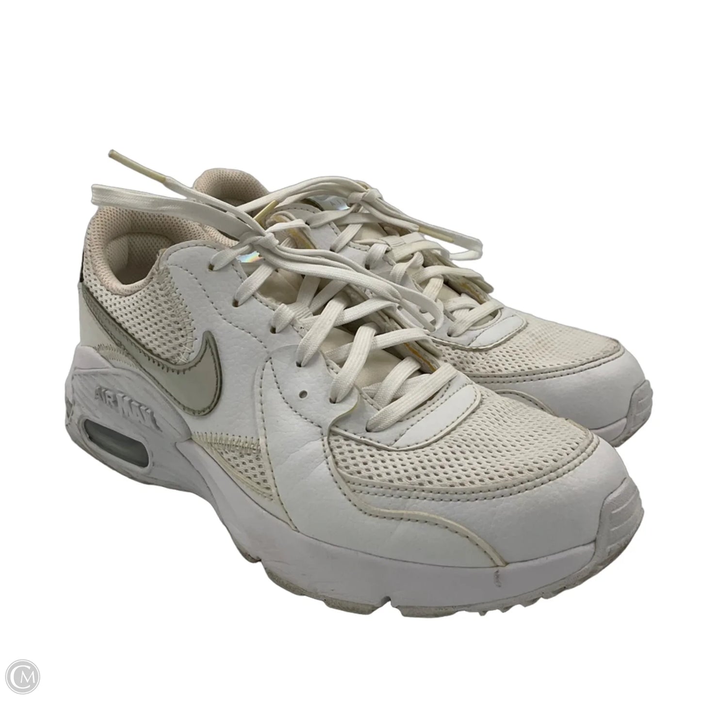 Shoes Athletic By Nike In White, Size: 7.5