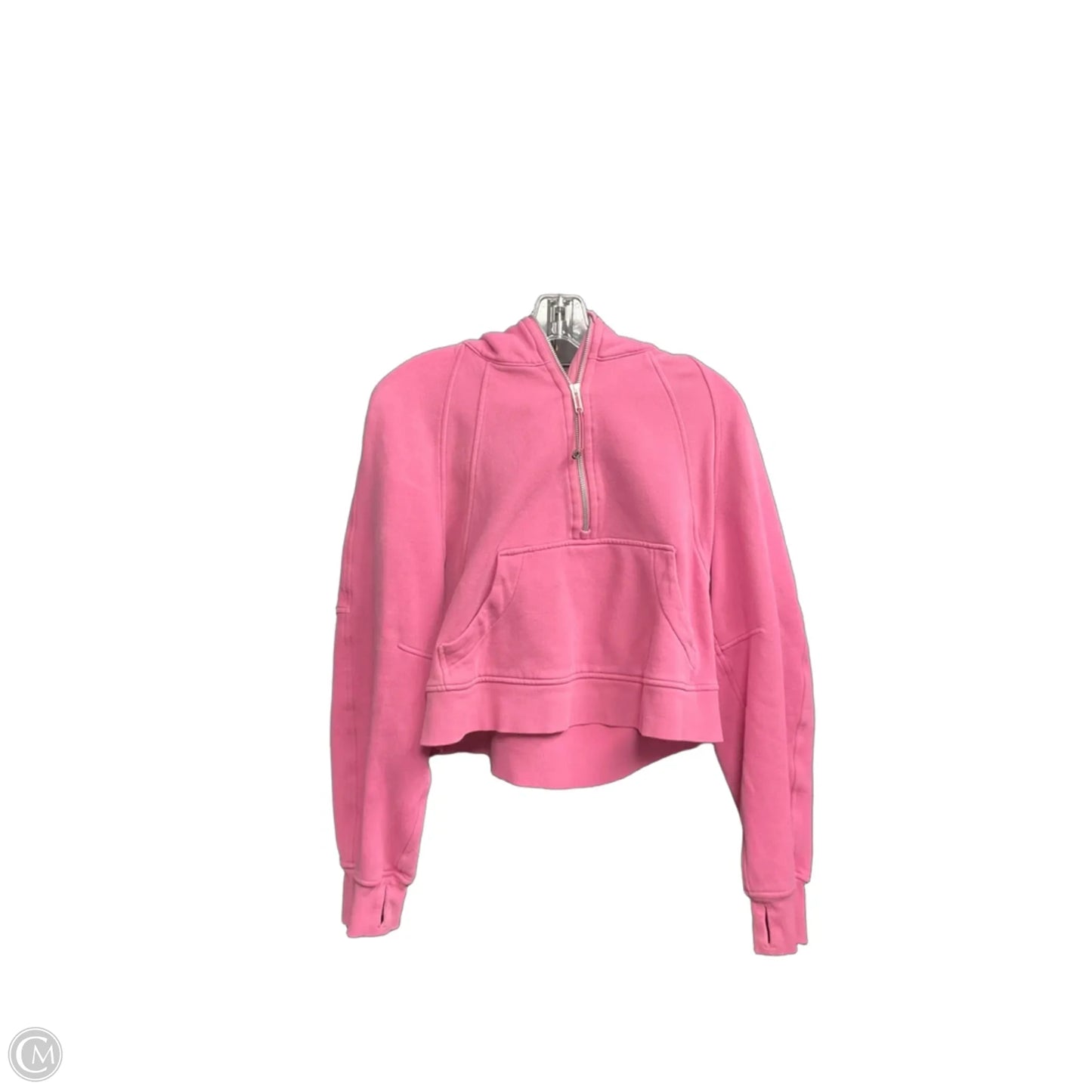 Sweatshirt Hoodie By Lululemon In Pink, Size: Xs