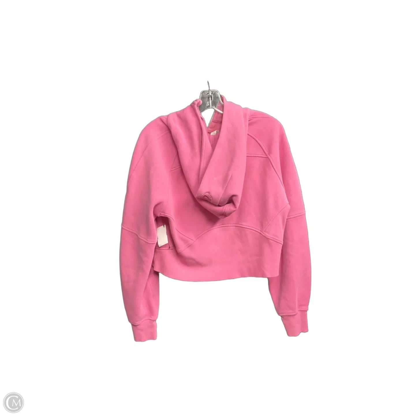 Sweatshirt Hoodie By Lululemon In Pink, Size: Xs