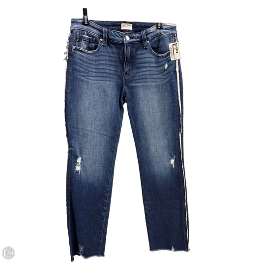 Jeans Straight By Kancan In Blue Denim, Size: 6