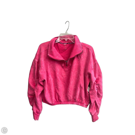 Sweatshirt Collar By Free People In Pink, Size: M