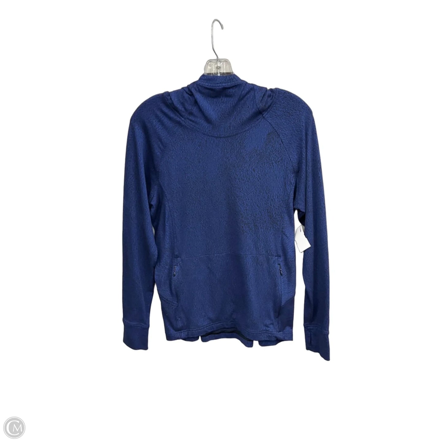 Sweatshirt Hoodie By Clothes Mentor In Blue, Size: Xs