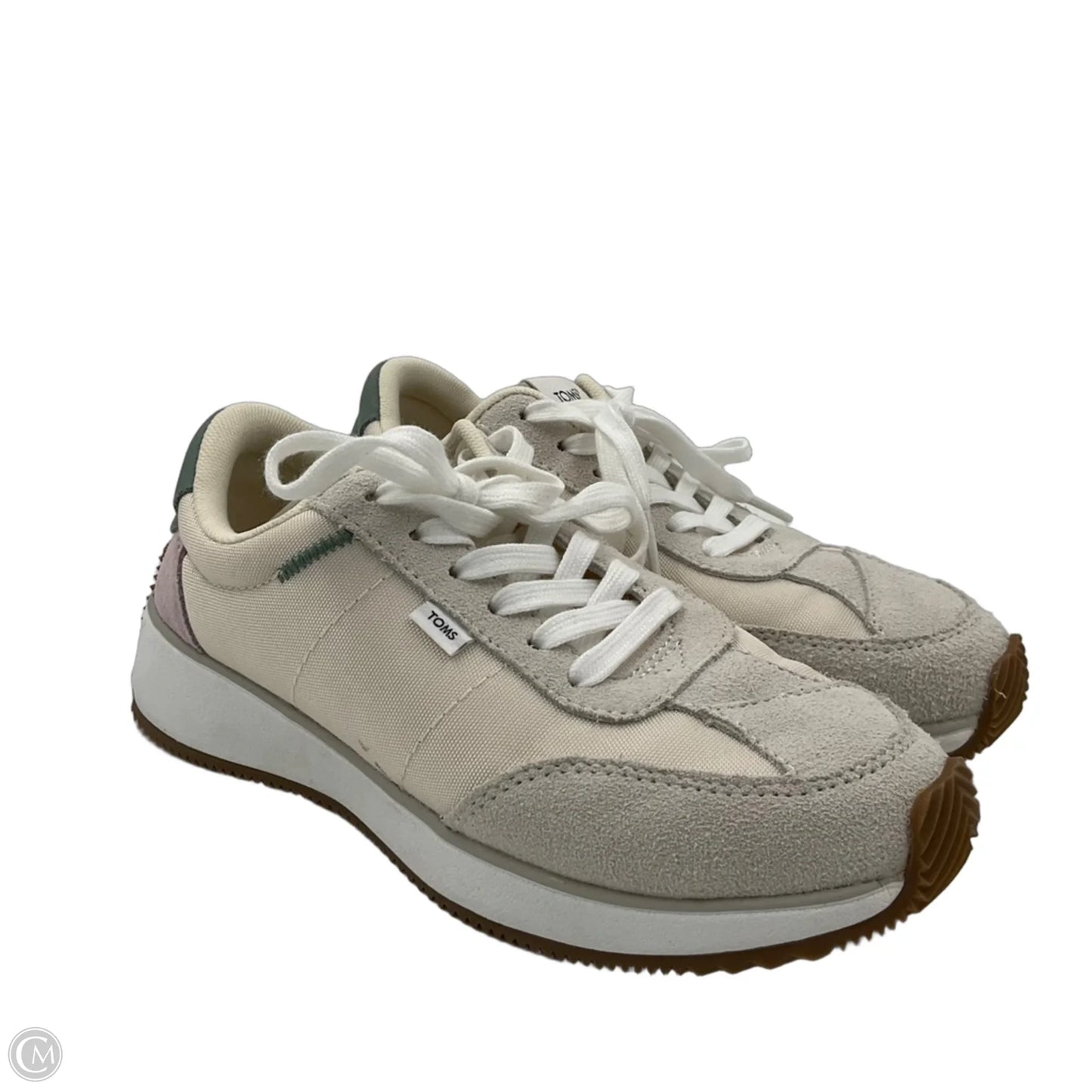 Shoes Athletic By Toms In Cream, Size: 5