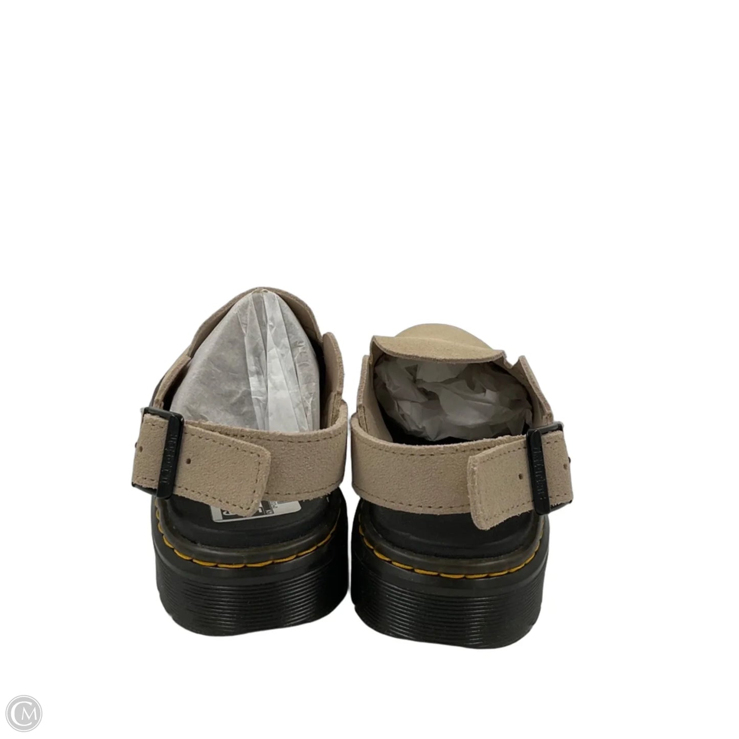 Shoes Flats By Dr Martens In Beige, Size: 5