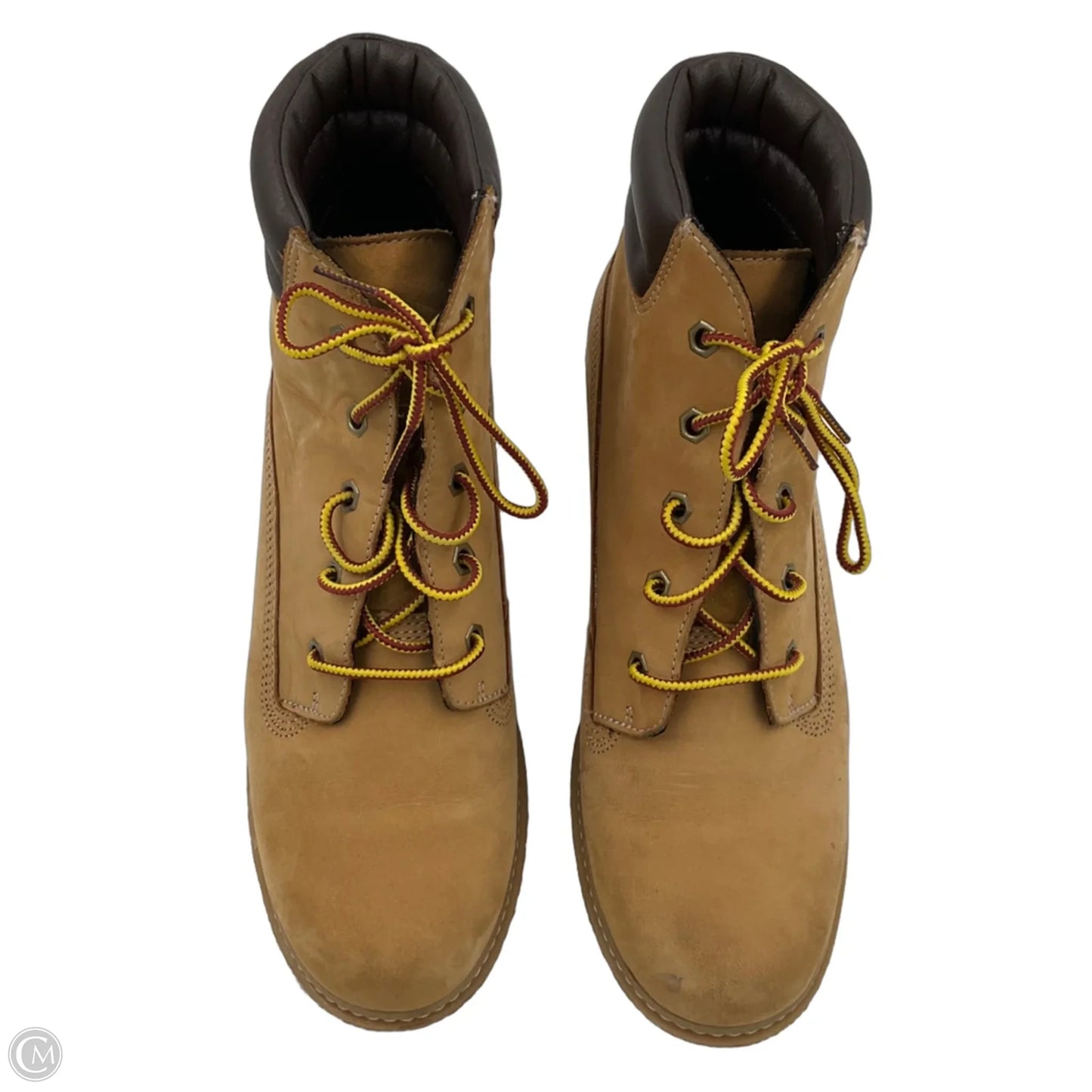 Boots Ankle Heels By Timberland In Brown, Size: 9
