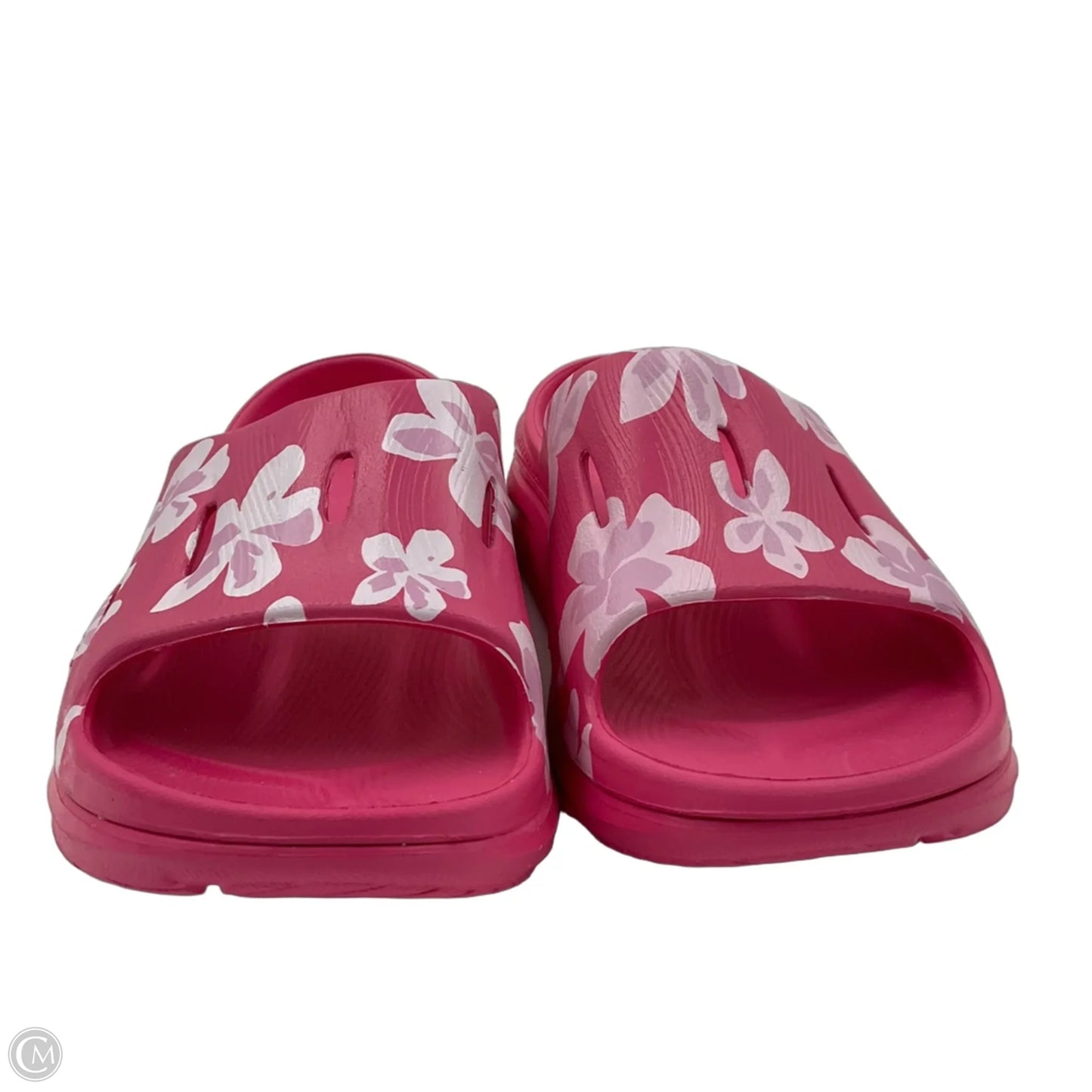 Sandals Flip Flops By Hoka In Pink, Size: 10