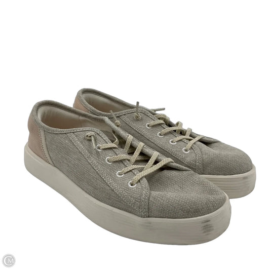 Shoes Sneakers By Hey Dude In Tan, Size: 10