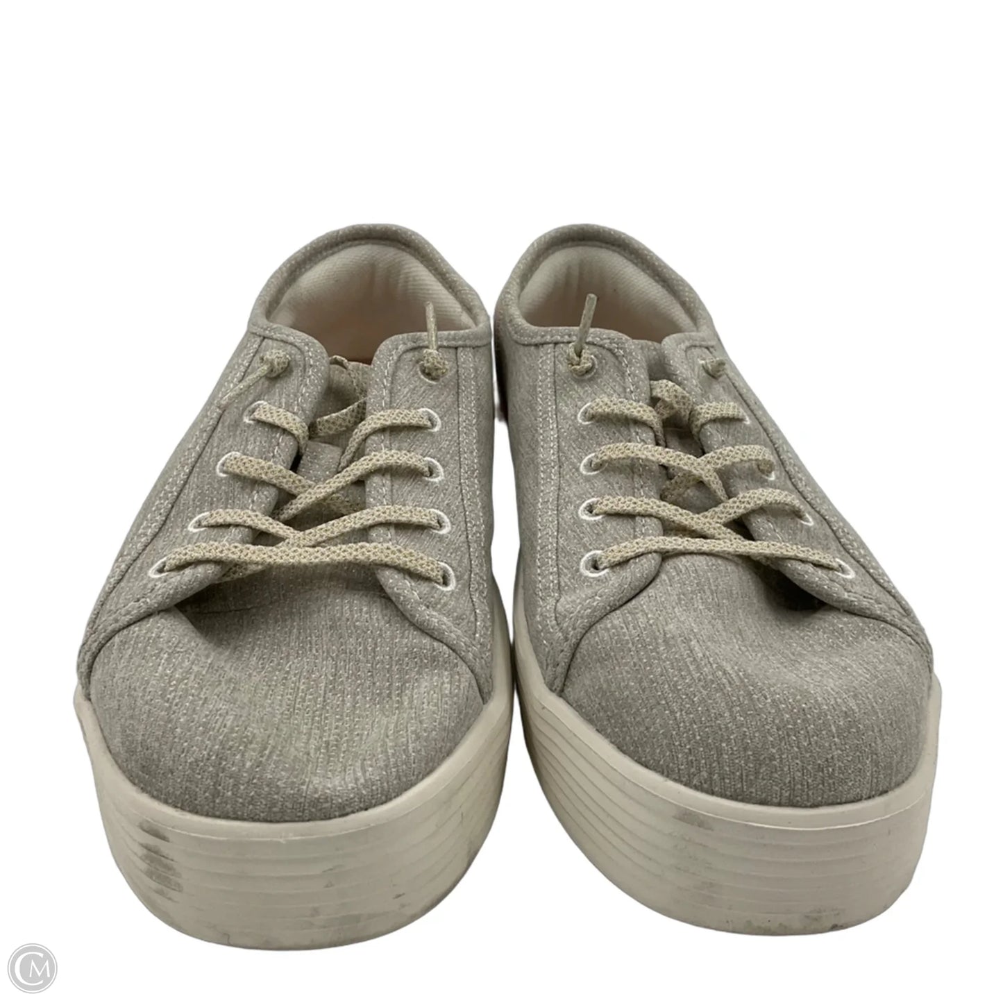 Shoes Sneakers By Hey Dude In Tan, Size: 10