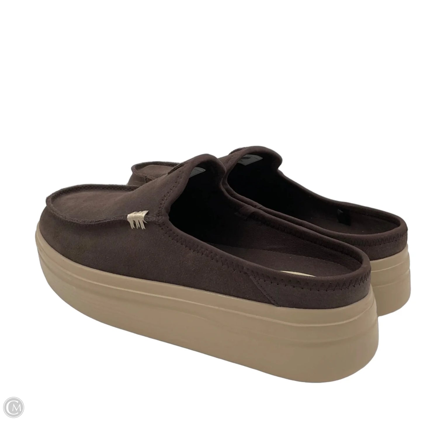 Shoes Flats By Hey Dude In Brown, Size: 10