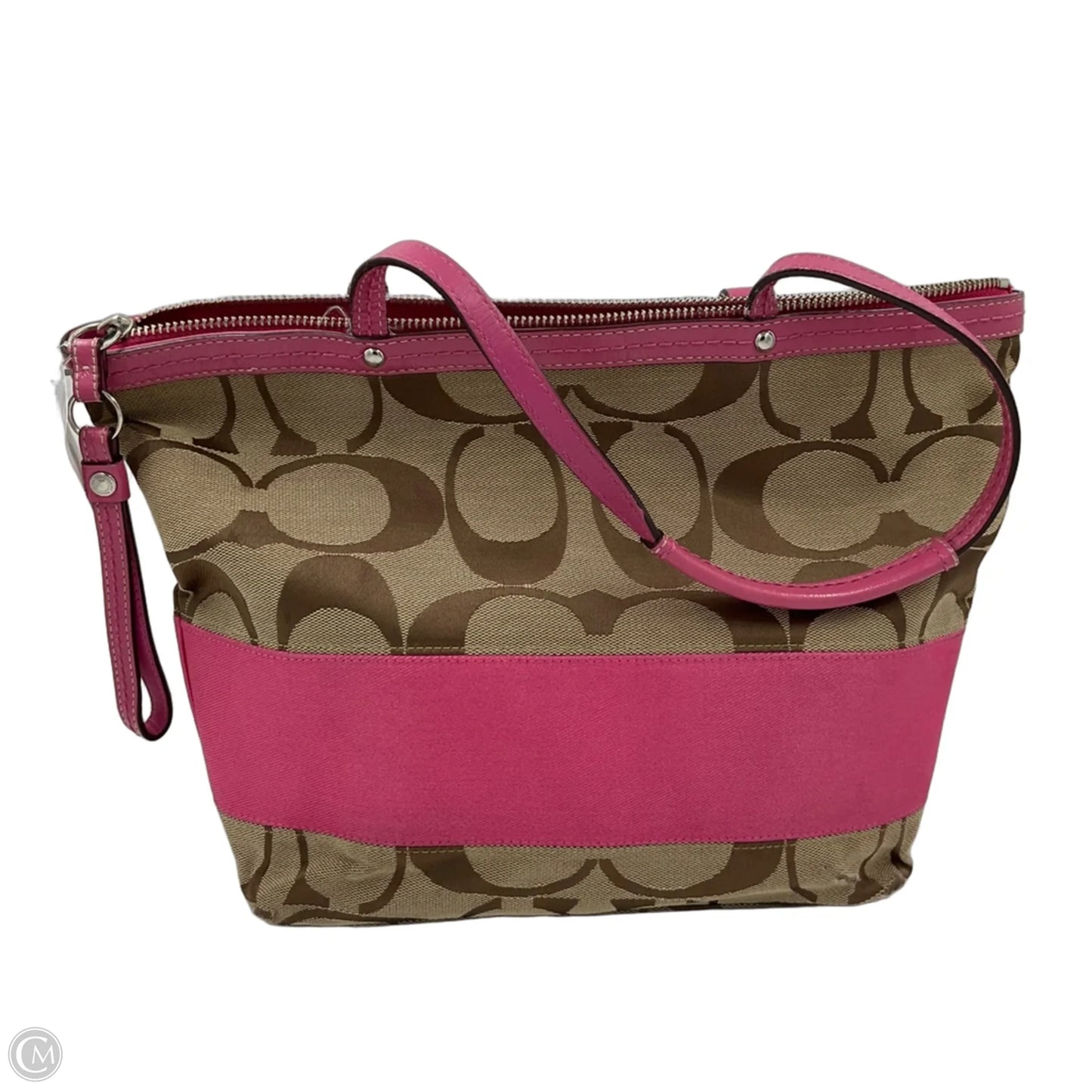 Tote Designer By Coach, Size: Medium