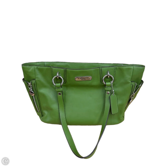 Tote Designer By Coach, Size: Large