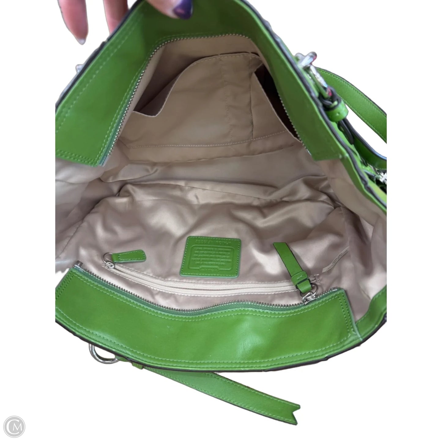 Tote Designer By Coach, Size: Large