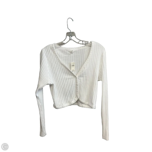 Top Long Sleeve Basic By Aerie In White, Size: L