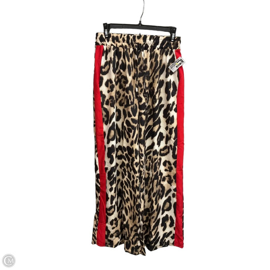 Pants Linen By Clothes Mentor In Animal Print, Size: M