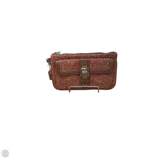 Wristlet Designer By Coach, Size: Small