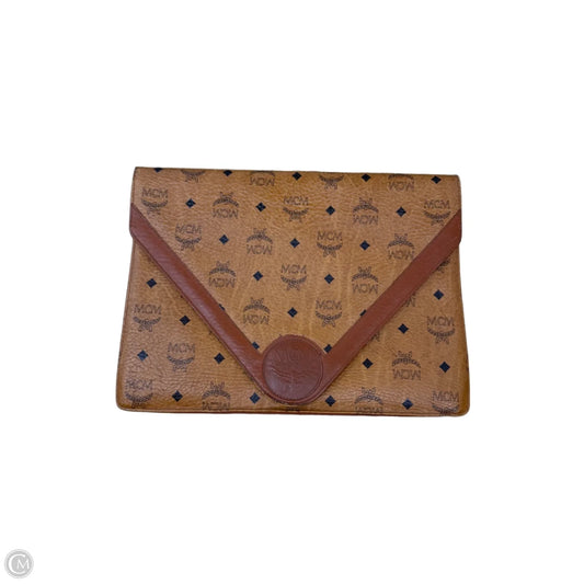Clutch Luxury Designer By Mcm, Size: Large