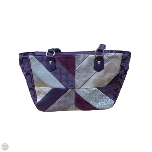 Tote Designer By Coach, Size: Medium