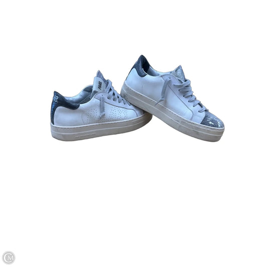 Shoes Sneakers By P448 In Black & White, Size: 8