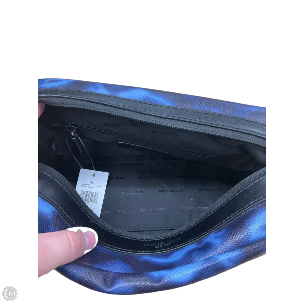 Makeup Bag Designer By Michael Kors, Size: Large