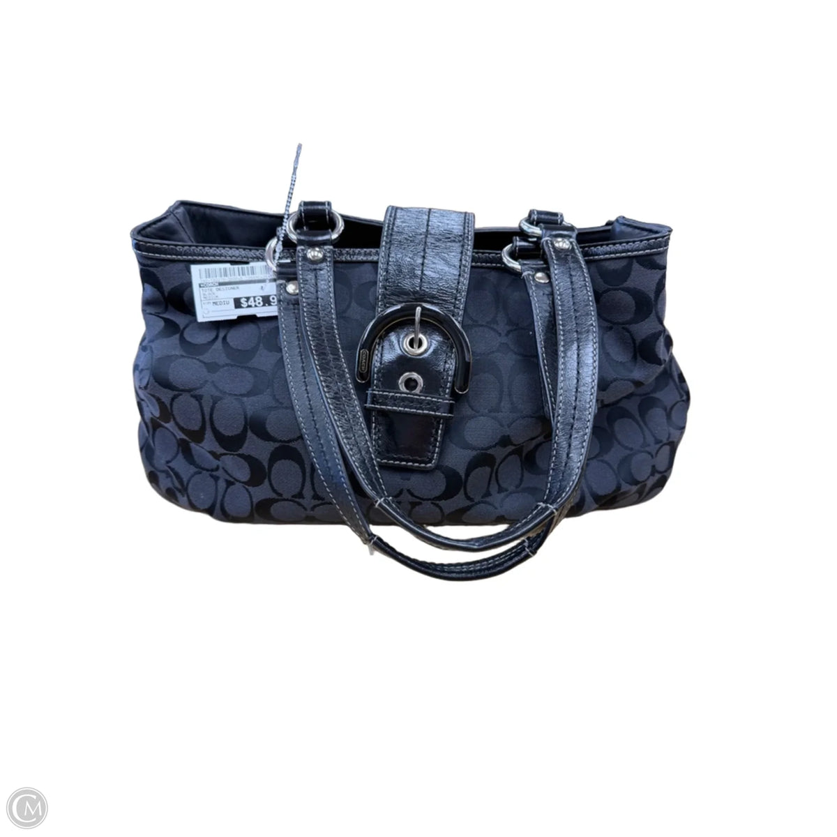 Tote Designer By Coach, Size: Medium