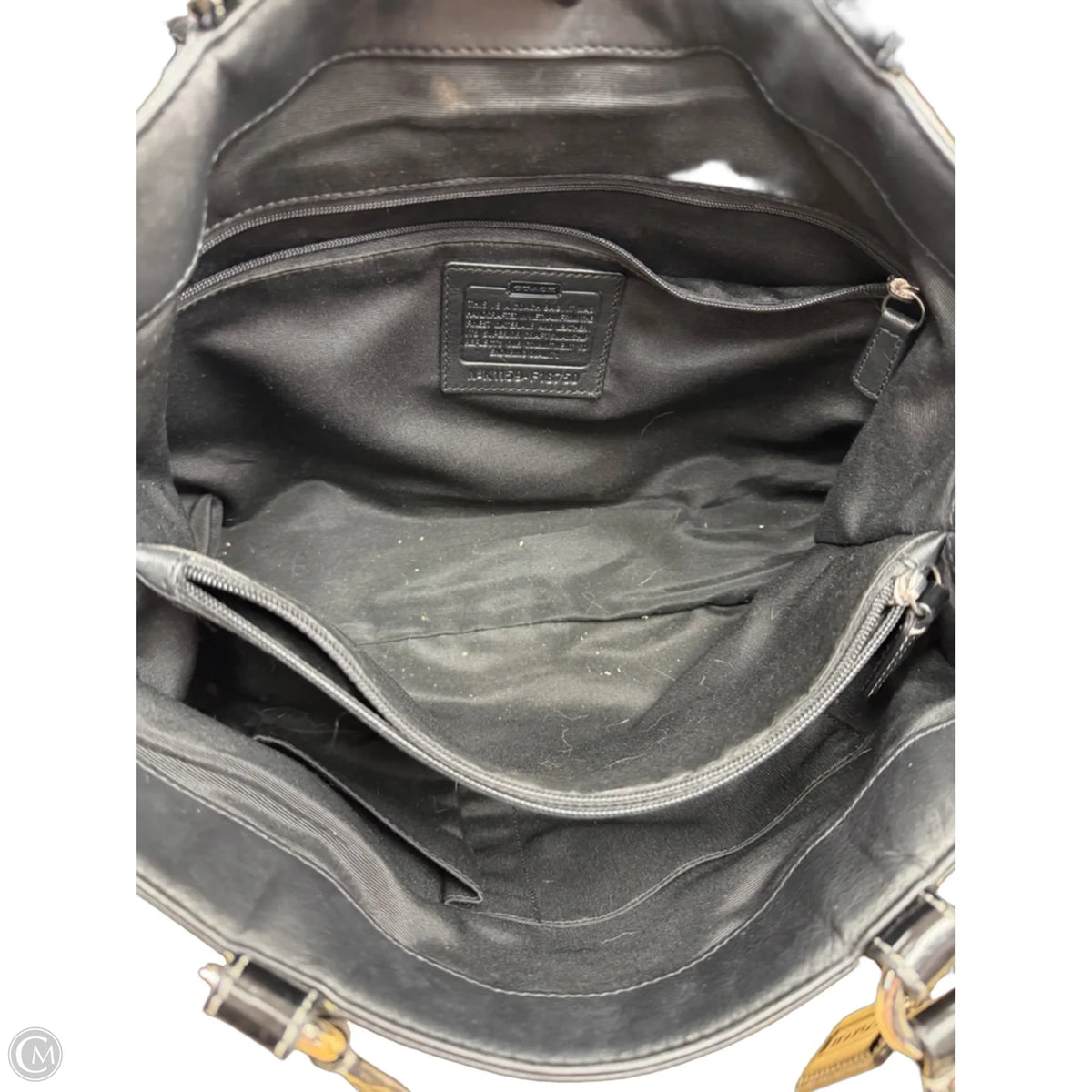 Tote Designer By Coach, Size: Medium