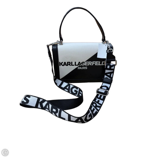 Crossbody Designer By Karl Lagerfeld, Size: Medium
