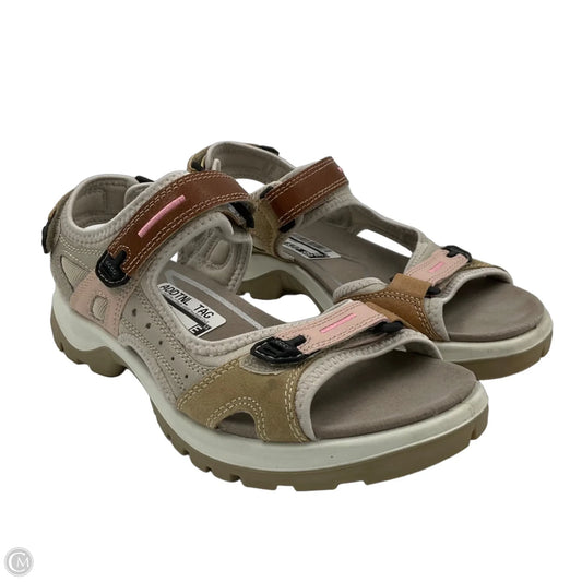 Sandals Sport By Ecco In Tan, Size: 11