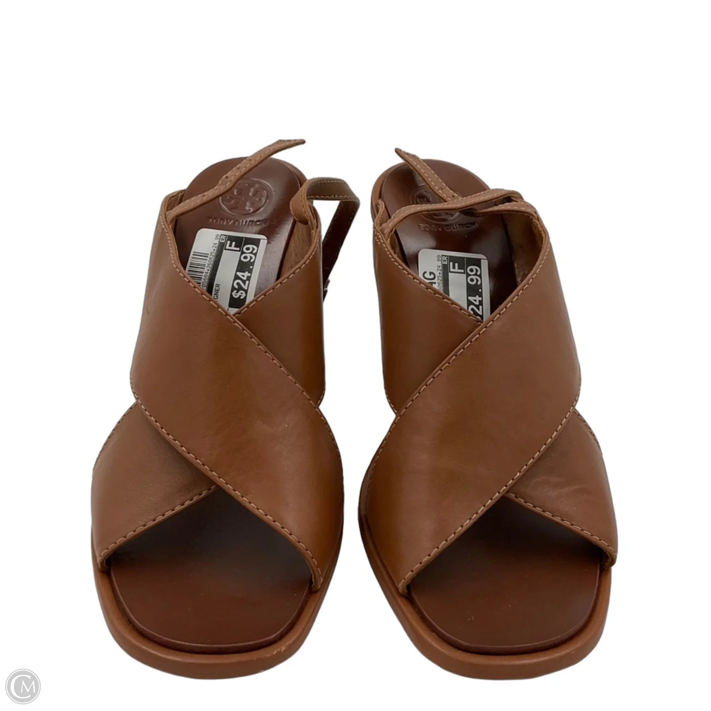 Sandals Designer By Tory Burch In Brown, Size: 8