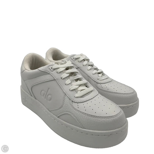 Shoes Athletic By Alo In White, Size: 6.5