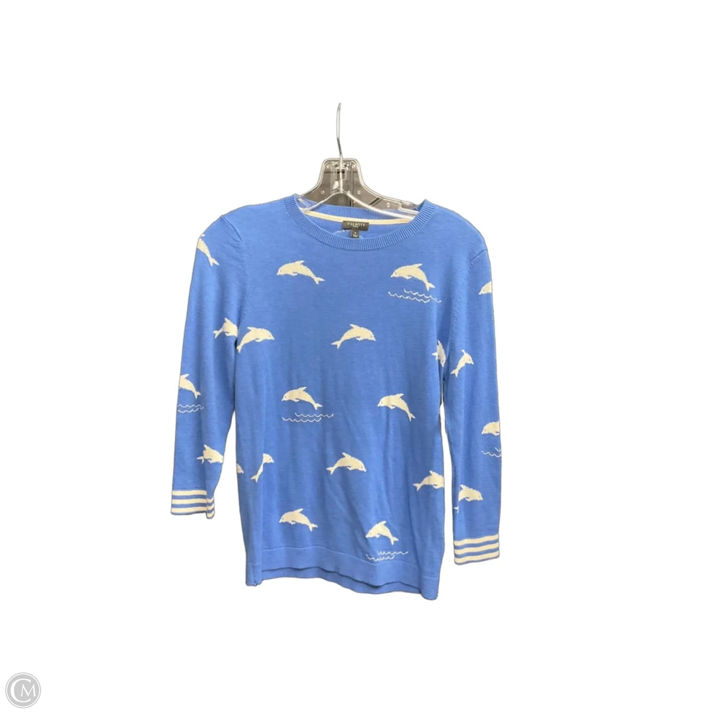 Sweater By Talbots In Blue, Size: S