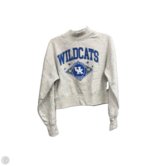 Sweatshirt Crewneck By Chicka-d In Grey, Size: M